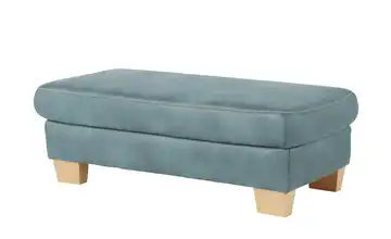 Mein Sofa bold XXL - Hocker Beata Ice (Blau-Grau)