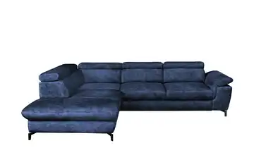 switch Ecksofa Alegra links Erweiterte Funktion Mitternachtsblau