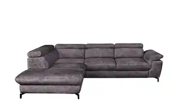 switch Ecksofa Alegra links Grundfunktion Schlamm