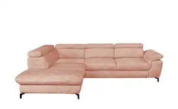 switch Ecksofa Alegra links Grundfunktion Lachs