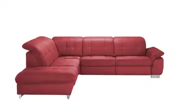 Lounge Collection Ecksofa Inka Rot links Grundfunktion