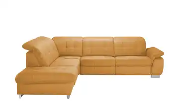 Lounge Collection Ecksofa Inka Curry (Gelb) links Grundfunktion
