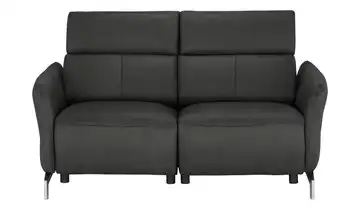 uno Sofa 2-sitzig Messina Noir (Schwarz) Erweiterte Funktion