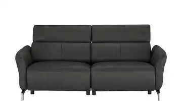 uno Sofa 3-sitzig Messina Noir (Schwarz) Erweiterte Funktion