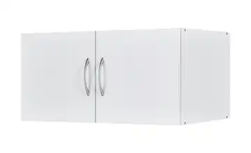 Aufsatz, 2-türig Multiraumkonzept Weiß 80 cm