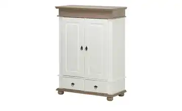 Wäscheschrank Massivholz, 2-türig Fehmarn