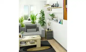 Nachttisch mit 3 Schubladen Carlo