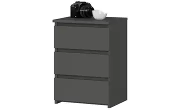  Nachttisch mit 3 Schubladen Carlo