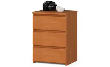  Nachttisch mit 3 Schubladen Carlo