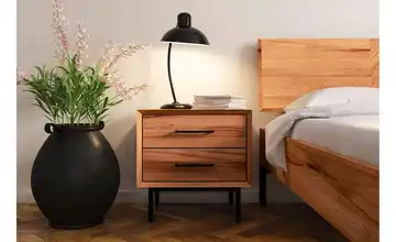 Nachttisch mit 2 Schüben  