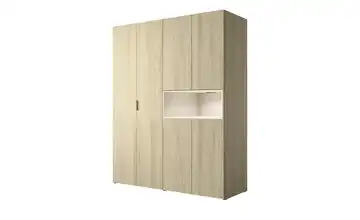  Drehtürenschrank mit Beleuchtung Villa