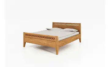 Massivholzbett Erik Wildeiche 80 cm 190 cm
