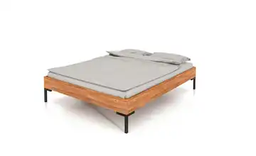 Massivholzbett ohne Kopfteil Clara Kernbuche 140 cm 190 cm