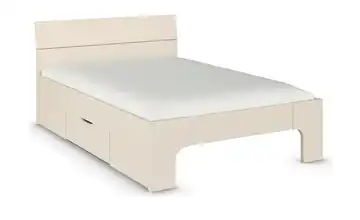  Stauraumbett in beige Frieda