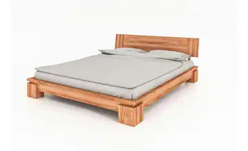 Massivholzbett niedrig Theo Wildeiche 80 cm 190 cm