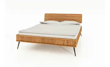 Massivholzbett Nico 140 cm 190 cm Wildeiche