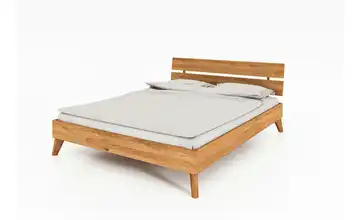 Massivholzbett Albert Wildeiche 210 cm 90 cm