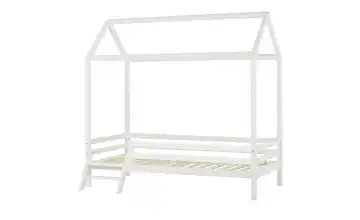 Hoppekids Bett Eco Dream Mit Leiter 122 cm Weiß