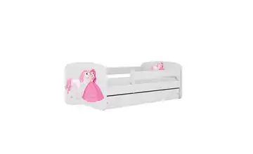  Bett  Prinzessin mit Pferd