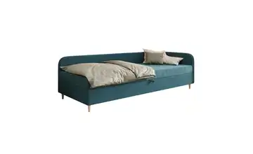 Polsterbett 65,5 cm 80x200 cm 85 cm Pastelltürkis