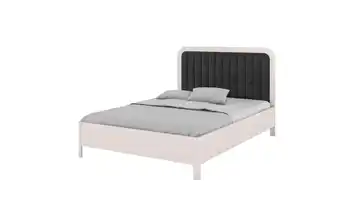  Massivholzbett weiß 140x200  