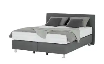 vanDoorn Boxspringbett Wendematratze Flexline 2.0 Grau Kopfteilhöhe 95 cm 160 cm H2 & H3, H4 & H5