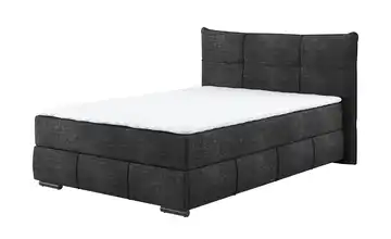 Boxbett Margam 140 cm Schwarz