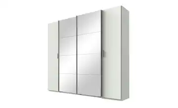 Dreh-/ Schwebetürenschrank Vito Weiß Drehtüren in Weiß Weiß 227 cm