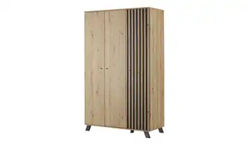 Kleiderschrank Harmony Asteiche (Nachbildung), Anthrazit
