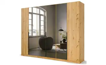 Drehtürenschrank Eiche Artisan (Nachbildung) 271 cm 6 Stück