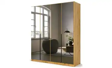 Drehtürenschrank Eiche Artisan (Nachbildung) 181 cm 4 Stück