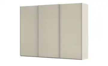 meinSchrank Schwebetürenschrank inklusive Zubehör Regina ohne Spiegel 301 cm Champagner