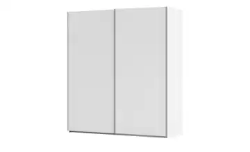 meinSchrank Schwebetürenschrank inklusive Zubehör Regina ohne Spiegel 201 cm Weiß