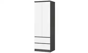 Drehtürenschrank mit 2 Schubladen Sina