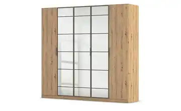 Kleiderschrank mit Spiegel Acero Eiche Artisan (Nachbildung) 5 Stück