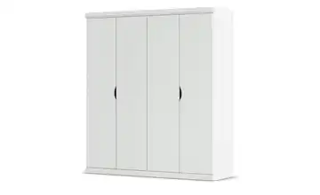 Kleiderschrank Frieda Weiß 4 Stück