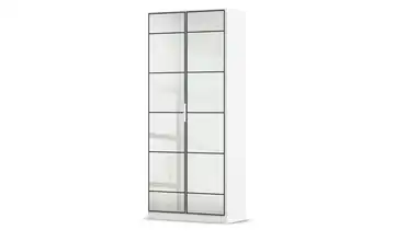 Spiegelschrank mit Einlegeböden Acero Weiß 2 Stück