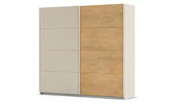 Schwebetürenschrank 2 türig Malva Extra 226 cm Champagner, Eiche