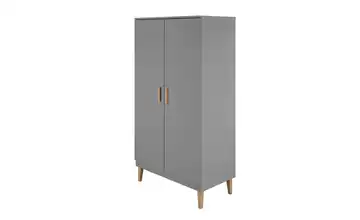 Kleiderschrank Kubi Grau