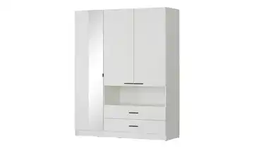 Drehtürenschrank Turyn Weiß