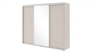 Schwebetürenschrank kaschmirfarben 215 cm 278 cm