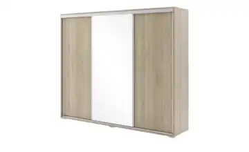 Schwebetürenschrank Eiche Sonoma (Nachbildung) 245 cm 250 cm