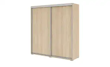 Schwebetürenschrank Ancaster 125 cm Eiche Sonoma (Nachbildung) 215 cm