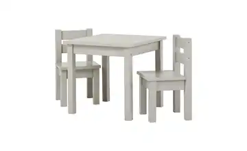 Hoppekids Sitzgruppe 3er-Set Mads Hellgrau