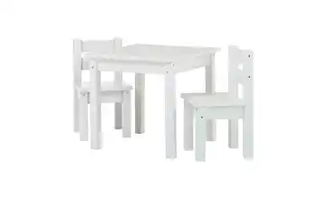 Hoppekids Sitzgruppe 3er-Set Mads Weiß