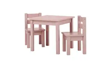 Hoppekids Sitzgruppe 3er-Set Mads Rosa