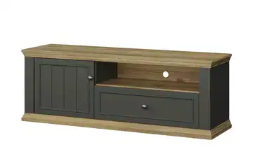 Lowboard Countryside Graphit, Eiche (Nachbildung)