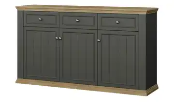 Sideboard Countryside Graphit, Eiche (Nachbildung)