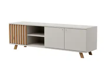 Lowboard Harmony kaschmirfarben, Asteiche (Nachbildung) 160 cm