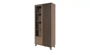 Vitrine Harmony Nussbaum (Nachbildung)
